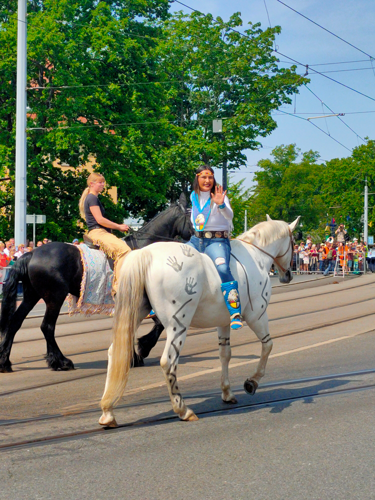 Non-Profit One Spirit and the Oglala Lakota represented at the Karl May Festival in Germany