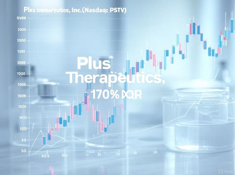 Thursday's Trending Pharma Stock Plus Therapeutics, Inc. (Nasdaq: PSTV) Gains 170%