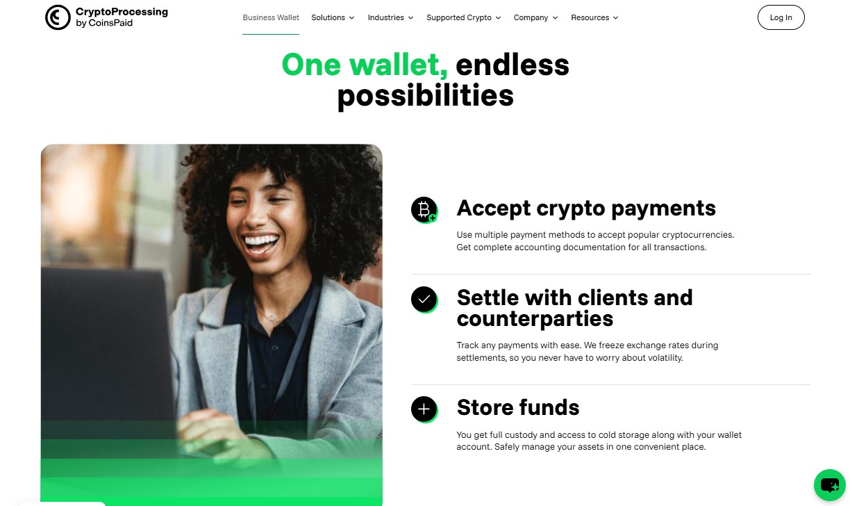 Grow your business with crypto