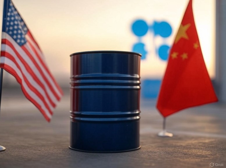 Oil Market Grapples with U.S.-China Trade Tensions and OPEC+ Output Hike
